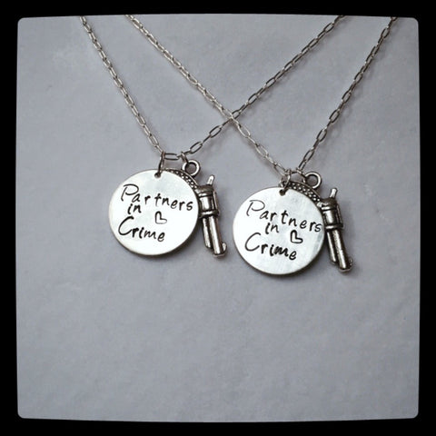 Partners In Crime Necklace Set