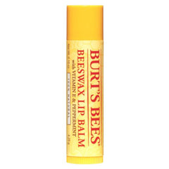 Burt's Bees- 100% Natural Lip Balm, Beeswax, 0.15 oz., 4 Count