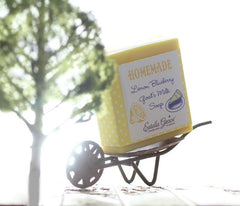 Estella Grace- Lemon Blueberry Goats Milk Soap